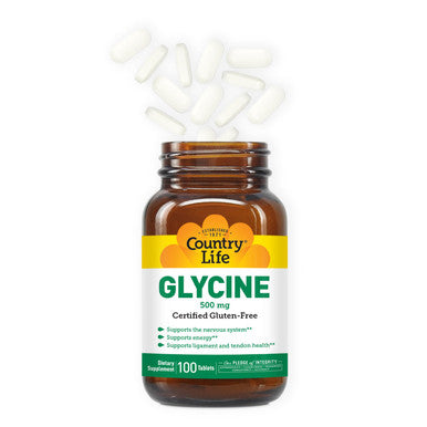 Country Life Glycine 500 mg