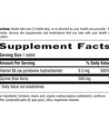 Country Life Glycine 500 mg