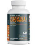 Bronson Vitamin B1 Extra Strength 500 MG 120 Count