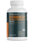 Bronson Vitamin B1 Extra Strength 500 MG 60 Count