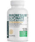 Bronson Magnesium Glycinate Extra Strength 120 Count
