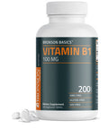 Bronson Vitamin B1 100 MG 200 Count