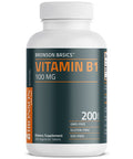 Bronson Vitamin B1 100 MG 200 Count