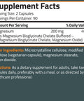 Bronson Magnesium Glycinate 200 MG 180 Count