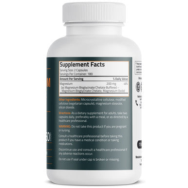 Bronson Magnesium Glycinate 200 MG 360 Count