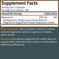 Bronson Magnesium Glycinate 200 MG 360 Count