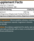Bronson Magnesium Glycinate 200 MG 360 Count