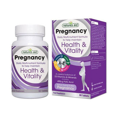Natures Aid Pregnancy Health & Vitality 60's Tablets