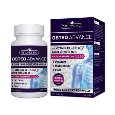 Natures Aid Osteo Advance Bone Support Formula 60's Tablets