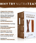 Nutratea Liquorice & Cinnamon Tea Bags 20's