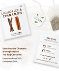 Nutratea Liquorice & Cinnamon Tea Bags 20's