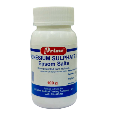 Prime Magnesium Sulphate Epsom Salt 100g
