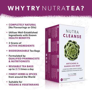Nutratea Nutra Cleanse Tea Bags 20's