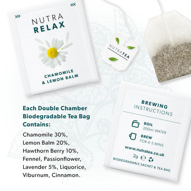 Nutratea Nutra Relax Tea Bags 20's