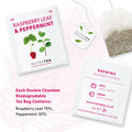 Nutratea Raspberry Leaf & Peppermint Tea Bags 20's
