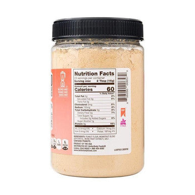 BetterBody Foods PB fit Peanut Butter Powder Sugar Free 368 g