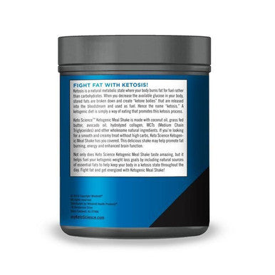 Ketoscience Ketogenic Meal Shake Natural Chocolate 14 Servings 539 g