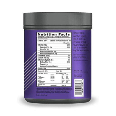 Ketoscience Ketogenic Meal Shake Natural Vanilla 14 Servings 532 g