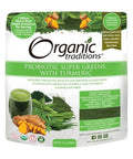 Organic Traditions Probiotic Super Greens With Turmeric 100 g