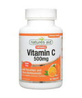 Natures Aid Vitamin C 500mg Sugar Free Chewable Tablets 50's