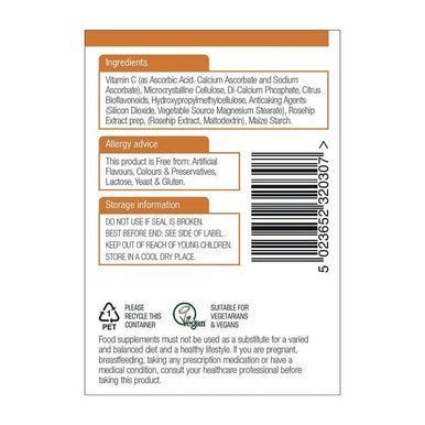 Natures Aid Vitamin C 1000 mg Low Acid Tablets 30's