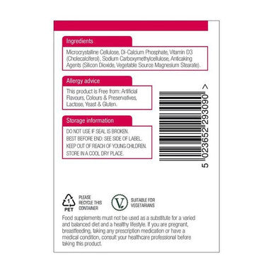 Natures Aid Vitamin D3 1000 IU Tablets 90's