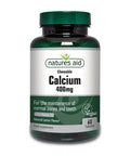 Natures Aid Calcium 400 mg Chewable Tablets 60's