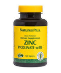 Natures Plus High Potency Zinc Picolinate With B6 120 Tablets