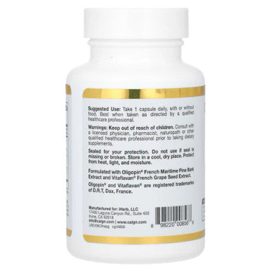 California Gold Nutrition Hyaluronic Acid Complex, 60 Veggie Capsules