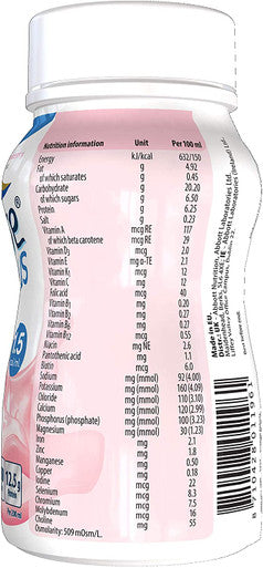 Ensure Plus Milkshake Style Nutritional Supplement Drink Flavour Contains Protein Vitamins and Minerals (24 x 200ml Bottles), Strawberry, 4800 millilitre