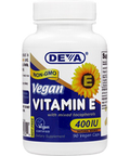 Deva Nutrition LLC - Vitamin E 400 IU-Mixed Tocoph. 90 Veggie Capsules