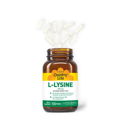 Country Life L-Lysine 500 mg