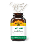 Country Life L-Lysine Capsules 500 mg