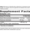 Country Life L-Lysine 1,000 mg