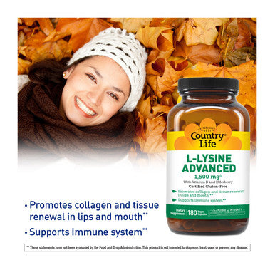 Country Life L-Lysine Advanced