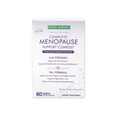 Nature'S Bounty Optimal Solutions Complete Menopause Support Complex Tablets 60 Tablets