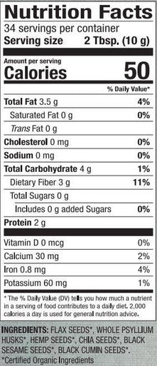Dr. Mercola MitoMix Seed Blend