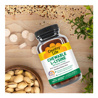 Country Life Chewable L-Lysine