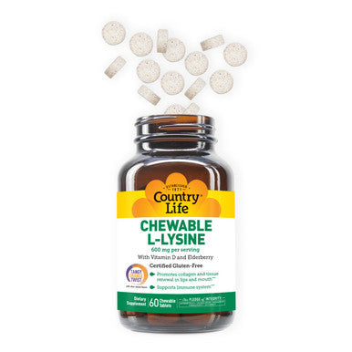 Country Life Chewable L-Lysine