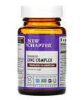 New Chapter Fermented Zinc Food Complex 60 Tablets