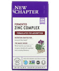 New Chapter Fermented Zinc Food Complex 60 Tablets