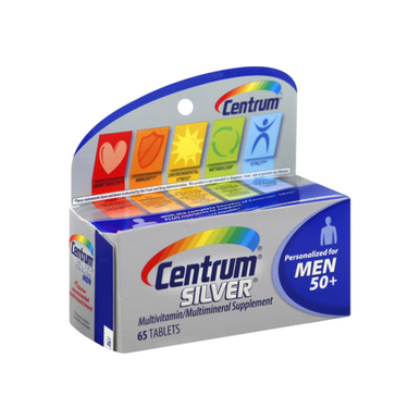 Centrum Silver Men 50+ Multivitamin Tablets 65 ea