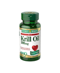 Nature's Bounty Red Krill Oil 500 mg Dietary Supplement Softgels 30 Soft Gels