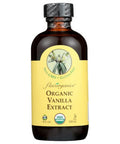 Organic Extract VANILLA 4 Oz By Flavorganics