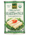 Organic Hearts of Plain 14 Oz By Native Forest