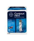 Bayer Contour Next Blood Glucose Test Strips 25 Each