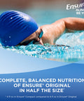 Ensure Compact Nutrition Shake, 9g of protein, Milk Chocolate, 4 oz,