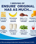 Ensure Compact Nutrition Shake, 9g of protein, Milk Chocolate, 4 oz,