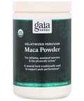 Gaia Herbs, Gelatinized Peruvian Maca Powder, 16 oz (454 g)