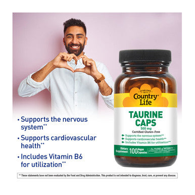 Country Life Taurine 500 mg